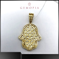 Fashion Jewelry 18K Gold Plated Silver Pendant